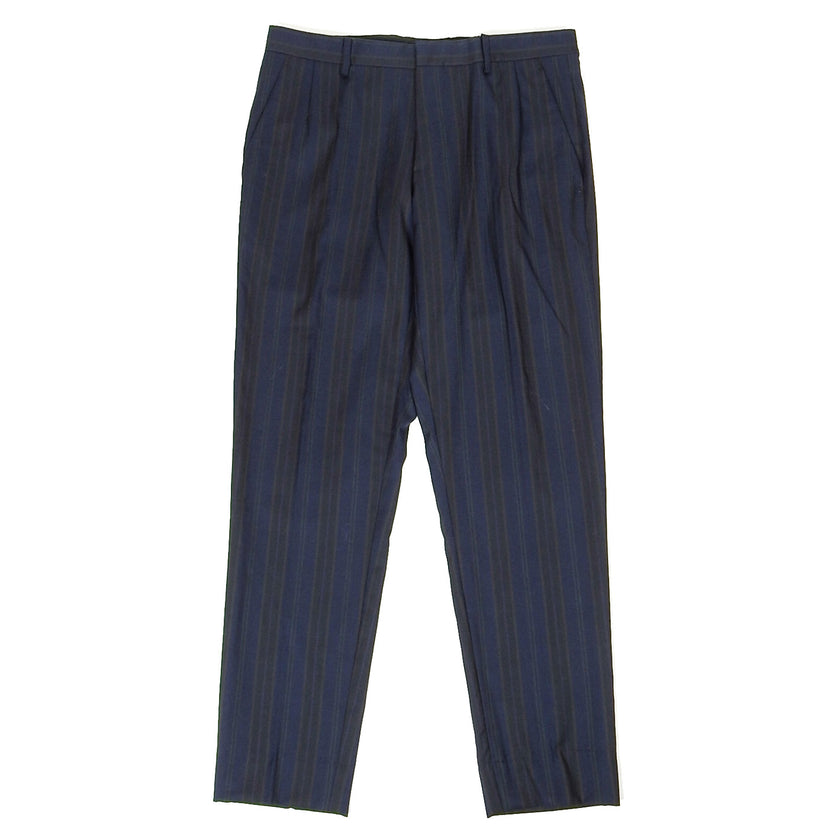 Etro Navy Striped Pants Size 50