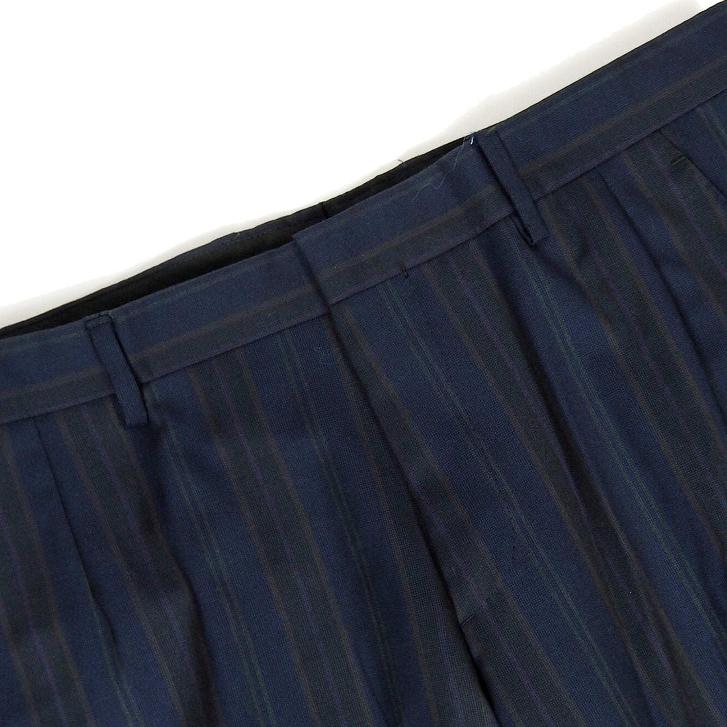 Etro Navy Striped Pants Size 50