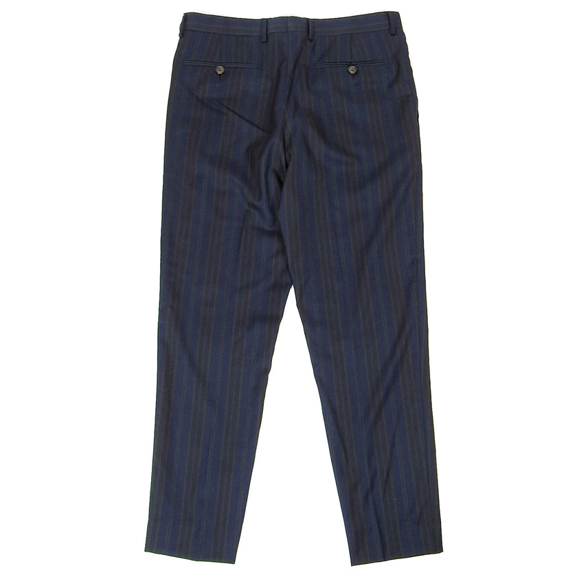 Etro Navy Striped Pants Size 50