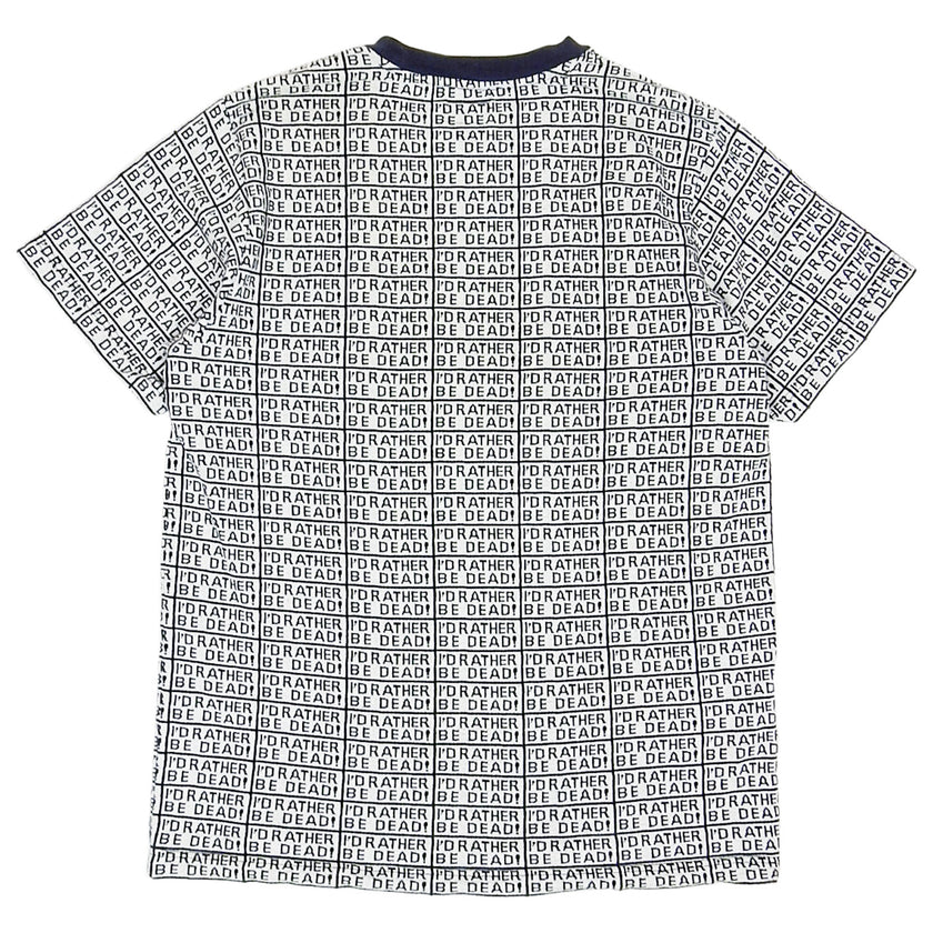 Supreme ‘I’d Rather Be Dead’ T-Shirt Size Large
