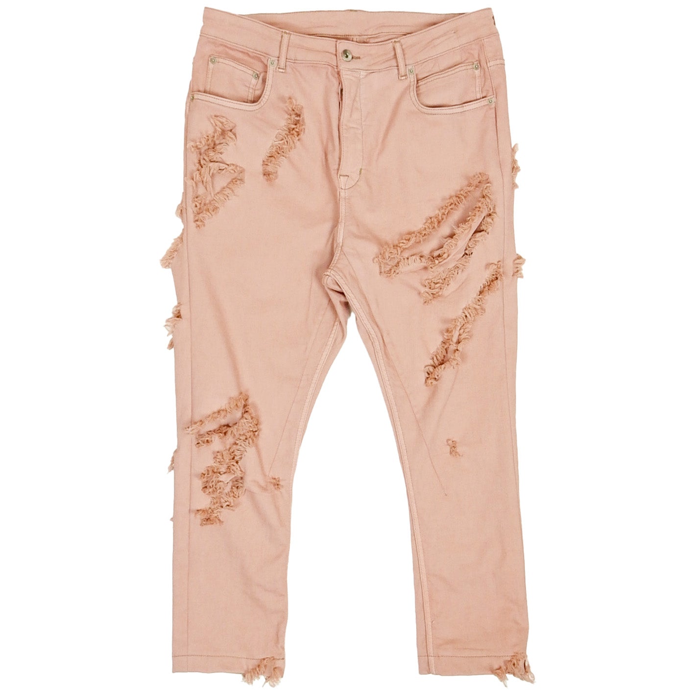 Rick Owens DRKSHDW Distressed Jeans Size 36