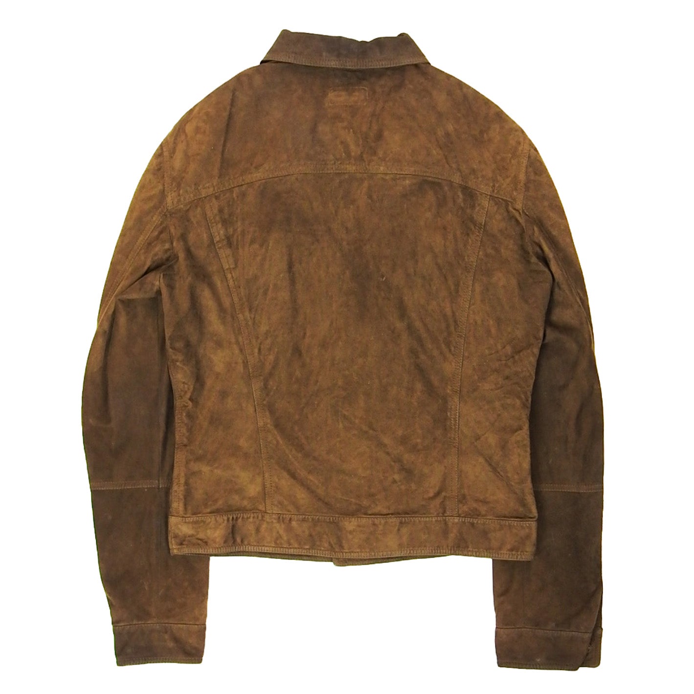 Brunello Cucinelli Suede Trucker Jacket Size Small