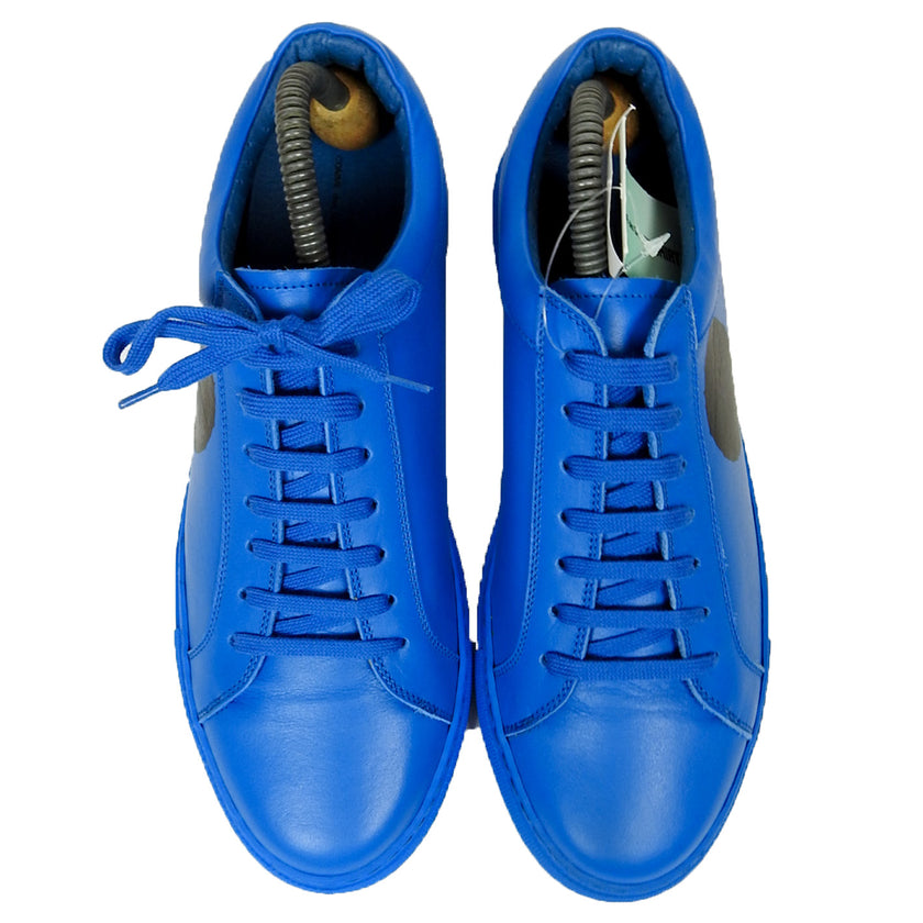 Comme Des Garçons SHIRT x Erik Schedin Blue Dot Sneakers Size 41