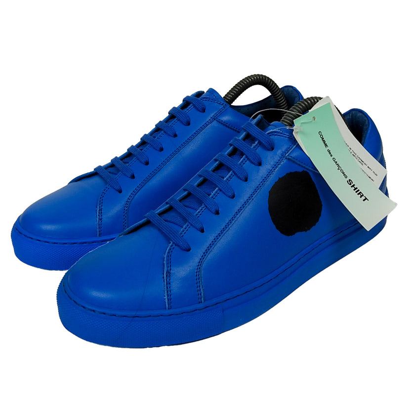 Comme Des Garçons SHIRT x Erik Schedin Blue Dot Sneakers Size 41