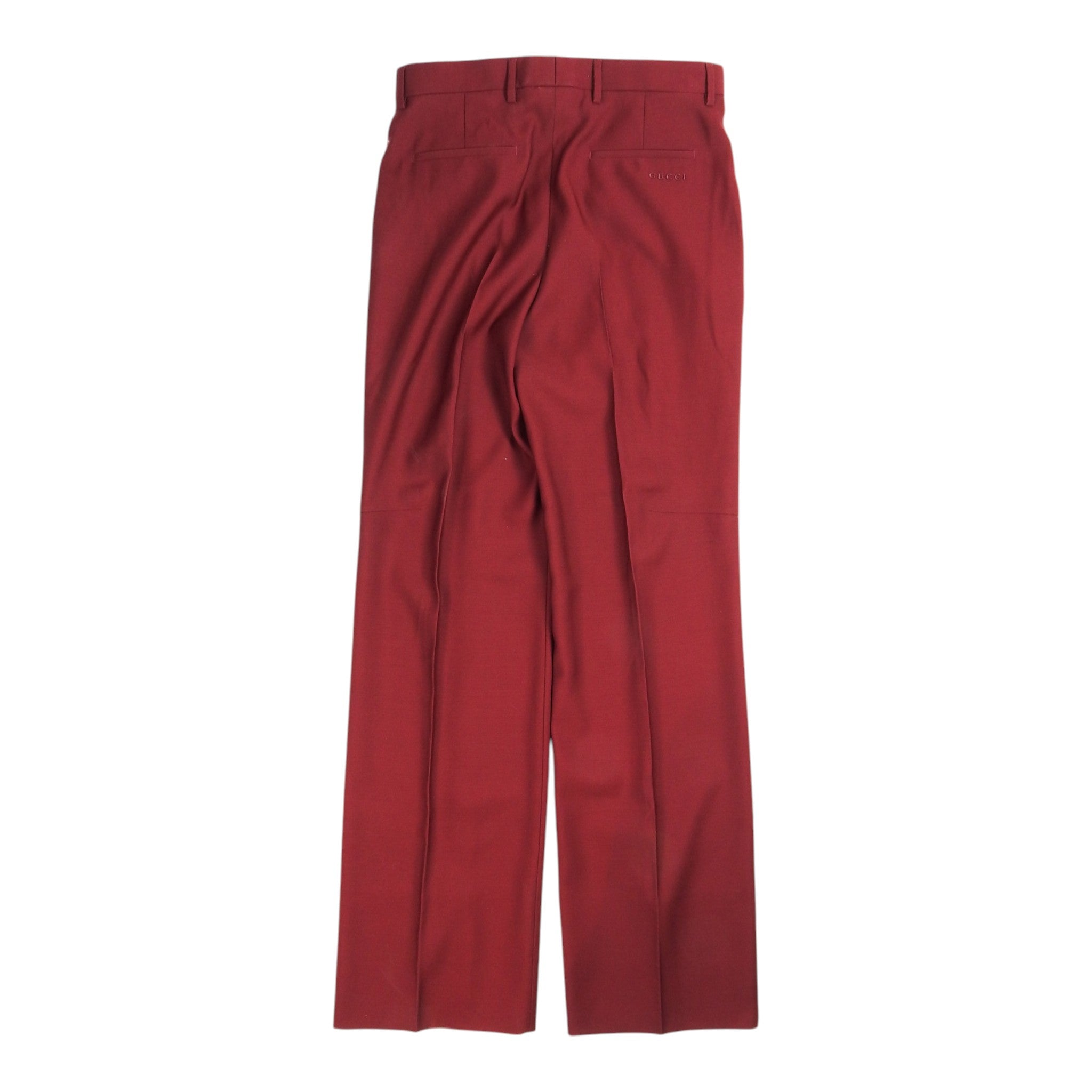 Gucci Pleated Wool Trousers Size 42