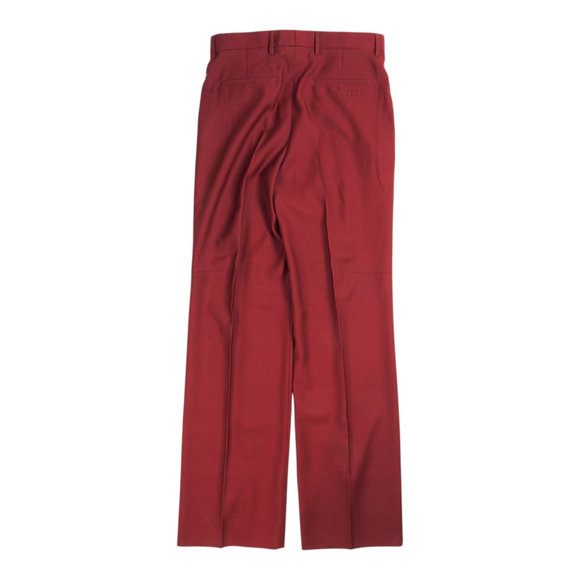 Gucci Pleated Wool Trousers Size 42