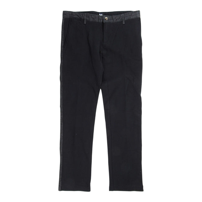 Dolce & Gabbana Denim Trimmed Trousers Size 48