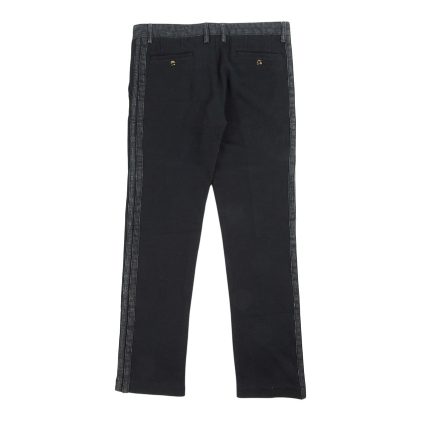 Dolce & Gabbana Denim Trimmed Trousers Size 48