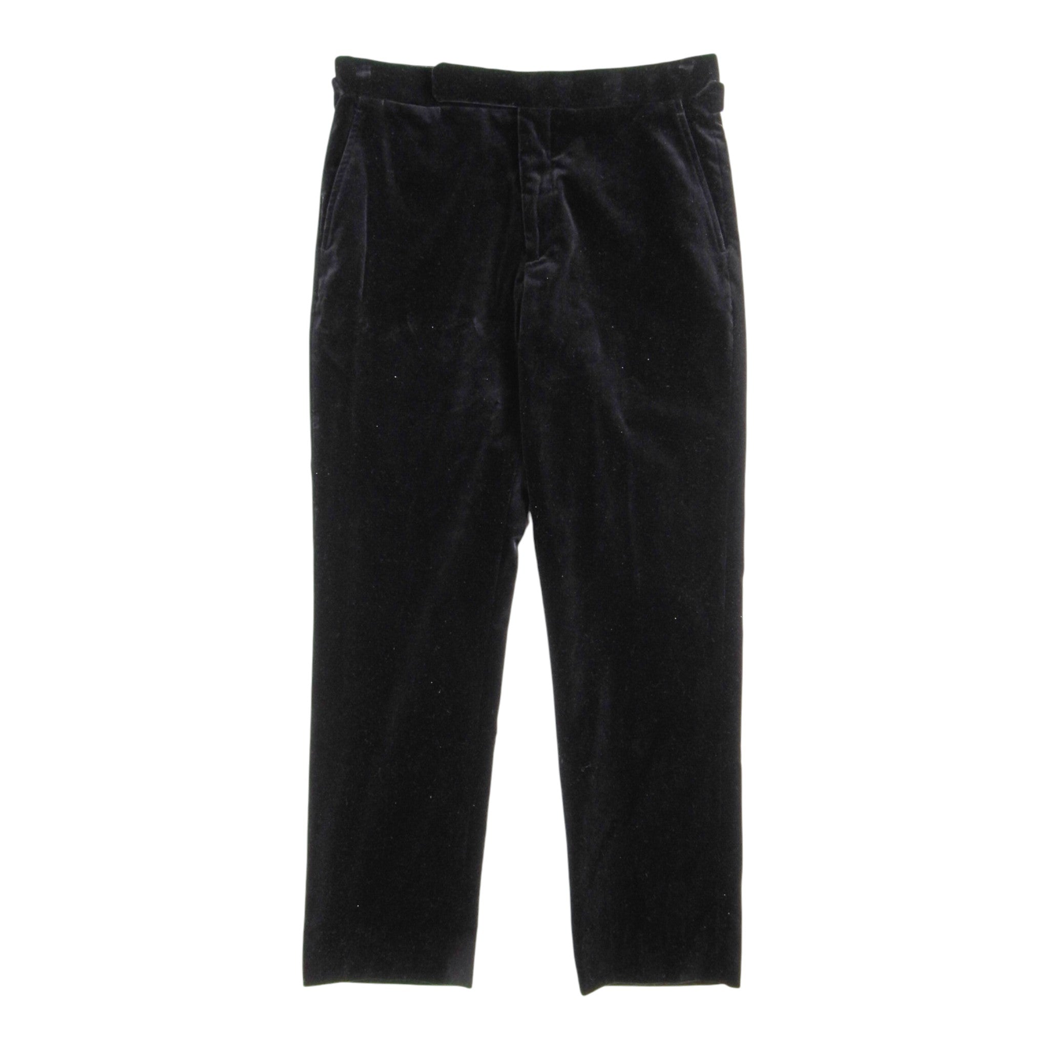 Ralph Lauren Purple Label Velour Trousers Size 32