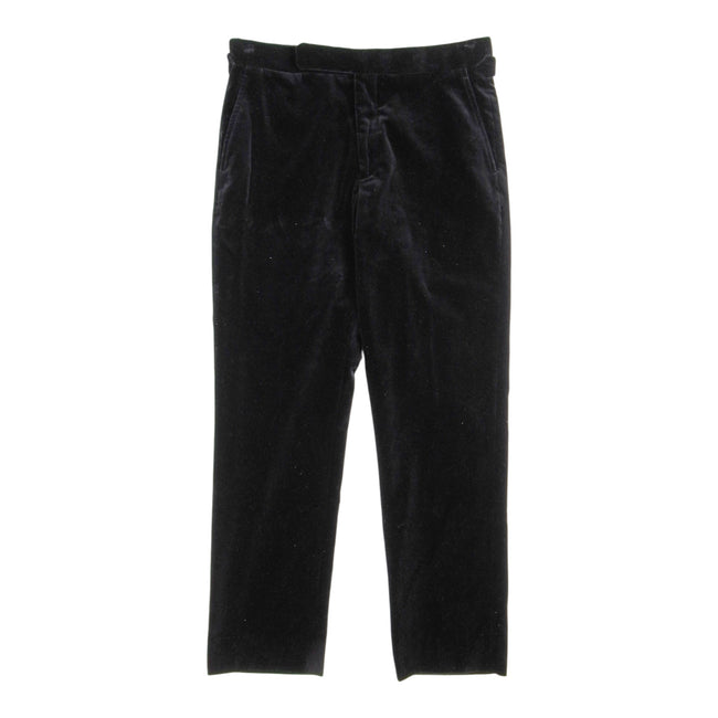 Ralph Lauren Purple Label Velour Trousers Size 32