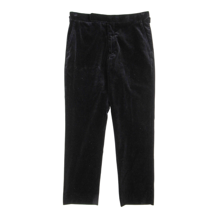 Ralph Lauren Purple Label Velour Trousers Size 32