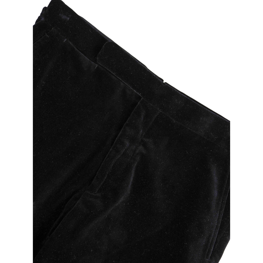 Ralph Lauren Purple Label Velour Trousers Size 32