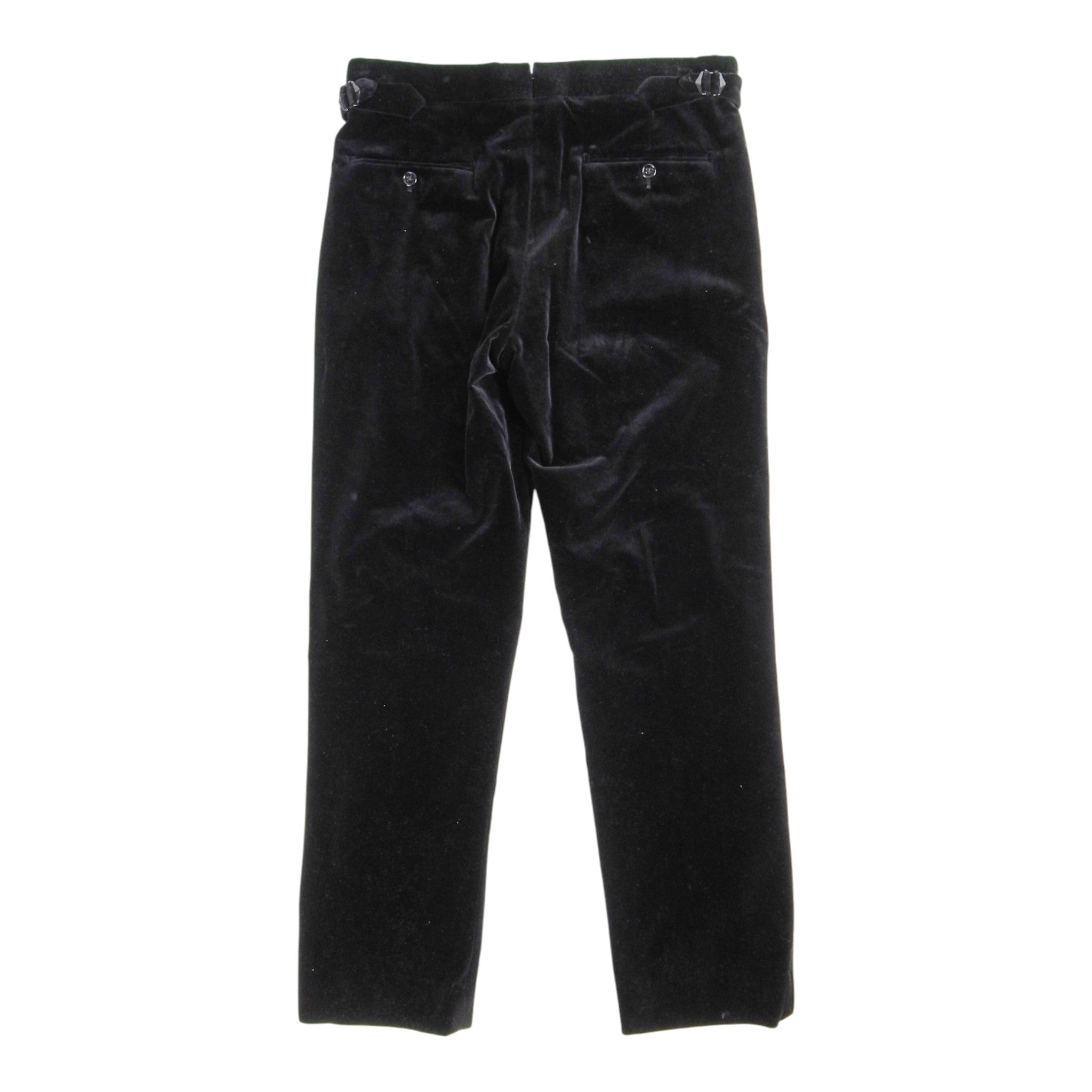 Ralph Lauren Purple Label Velour Trousers Size 32