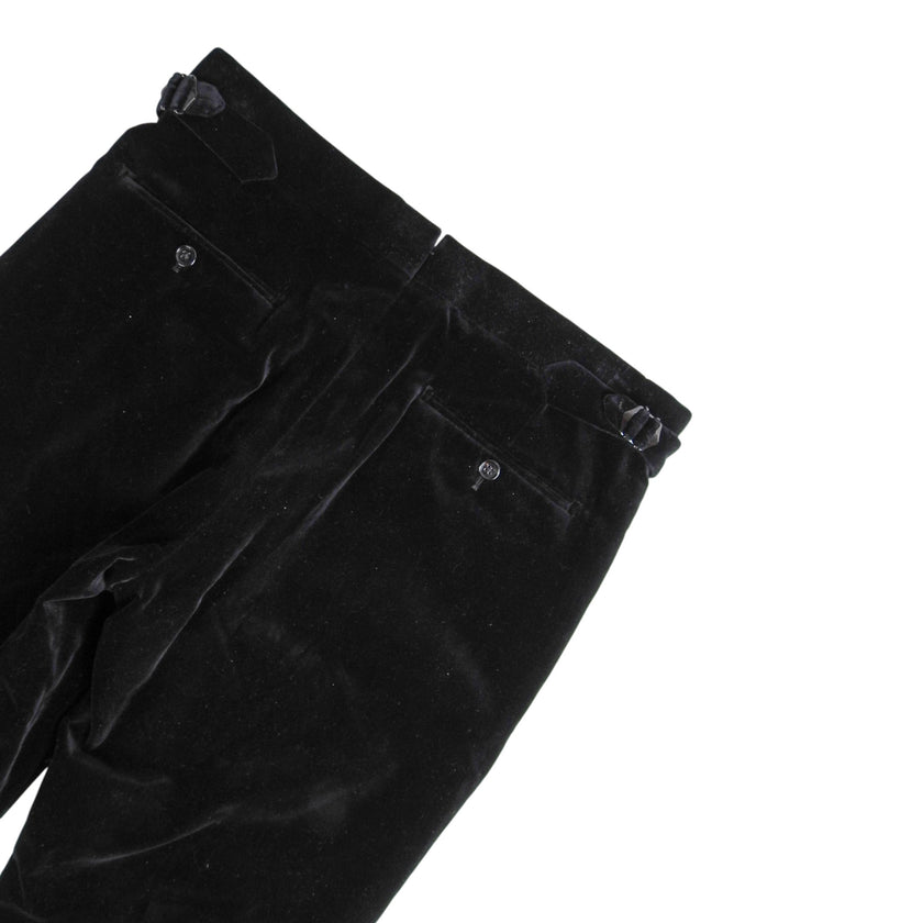 Ralph Lauren Purple Label Velour Trousers Size 32