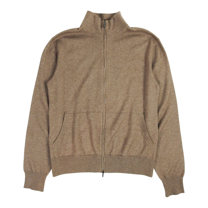 Loro Piana Cashmere Zip Sweater Size 46