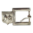 Kieselstein-Cord Interchangable Sterling Silver Alligator Belt