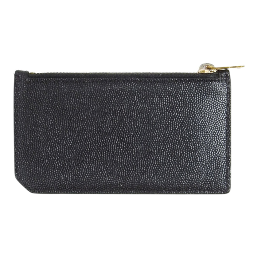 Saint Laurent Paris Leather Cardholder