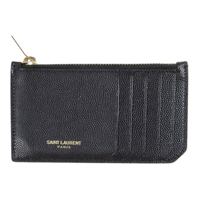 Saint Laurent Paris Leather Cardholder