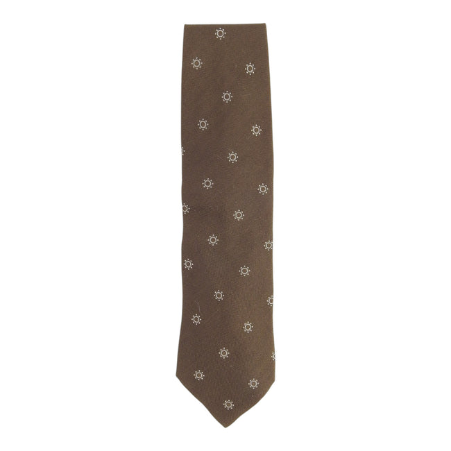 Giorgio Armani Cravette Brown Tie