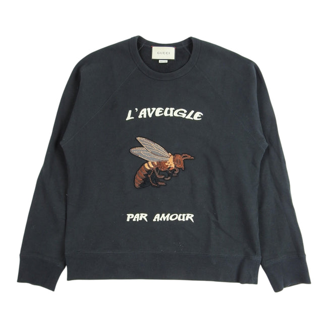 Gucci L’Aveugle Par Amour Sweatshirt Size Large