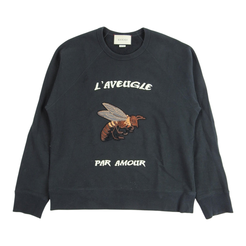 Gucci L’Aveugle Par Amour Sweatshirt Size Large