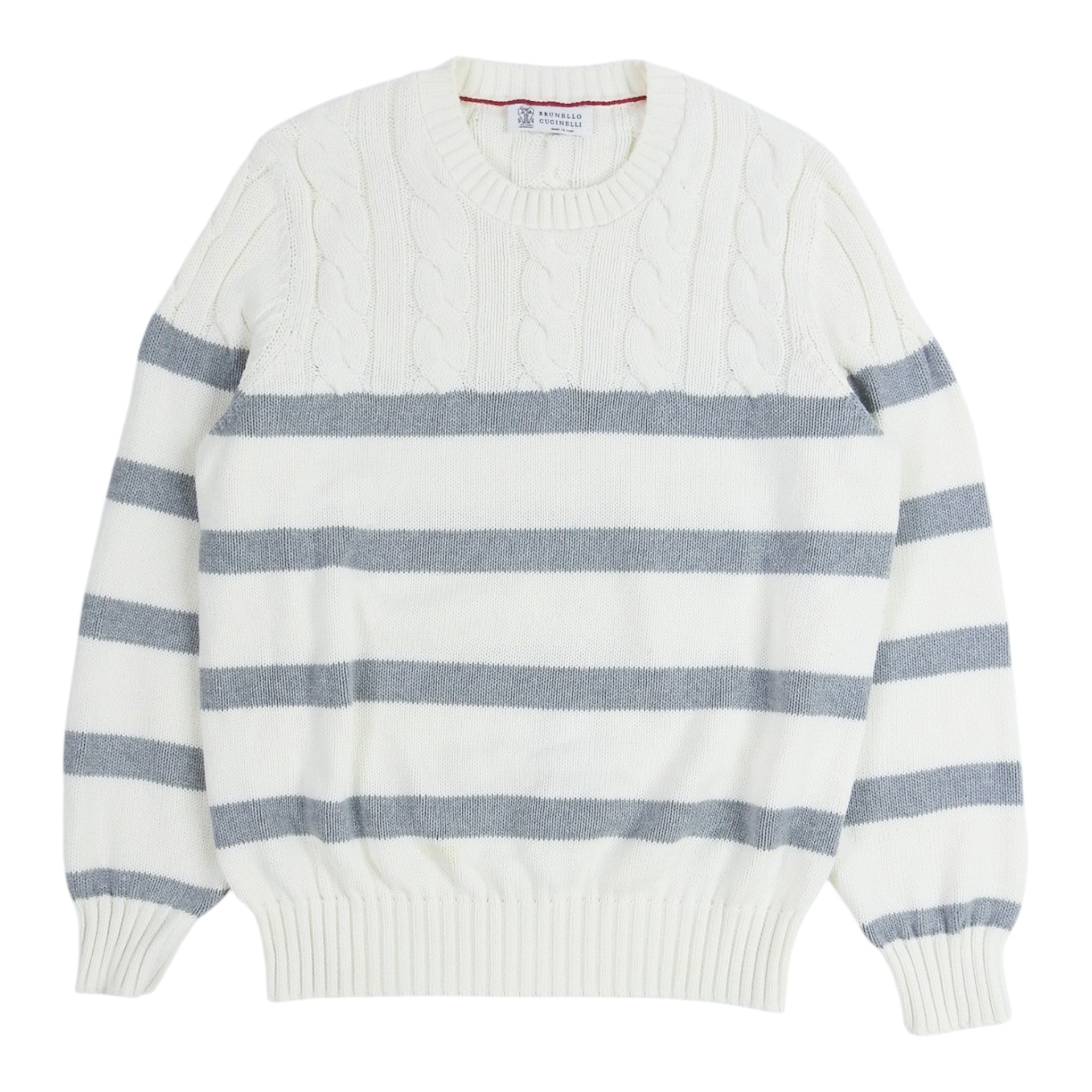 Brunello Cucinelli Cableknit Sweater Size 48