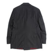 Kiton 2 Piece Black Double Breasted Suit Size 50