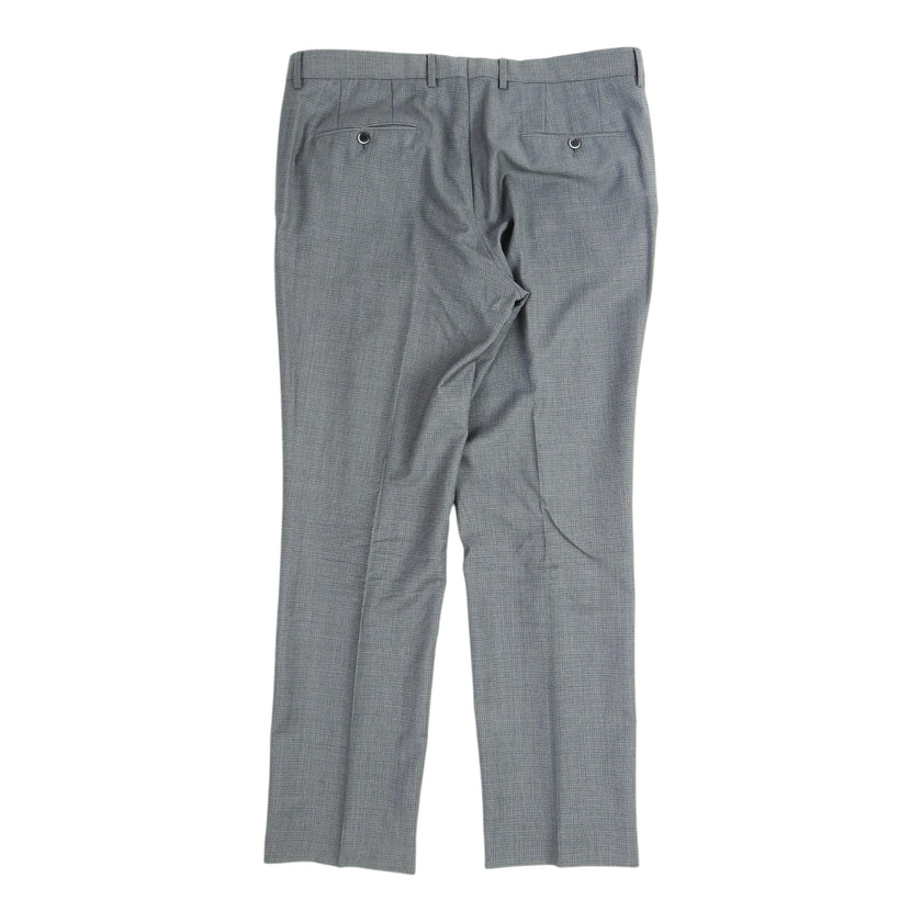 Hugo Boss Grey Double Breasted Suit Size 42R