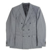 Hugo Boss Grey Double Breasted Suit Size 42R