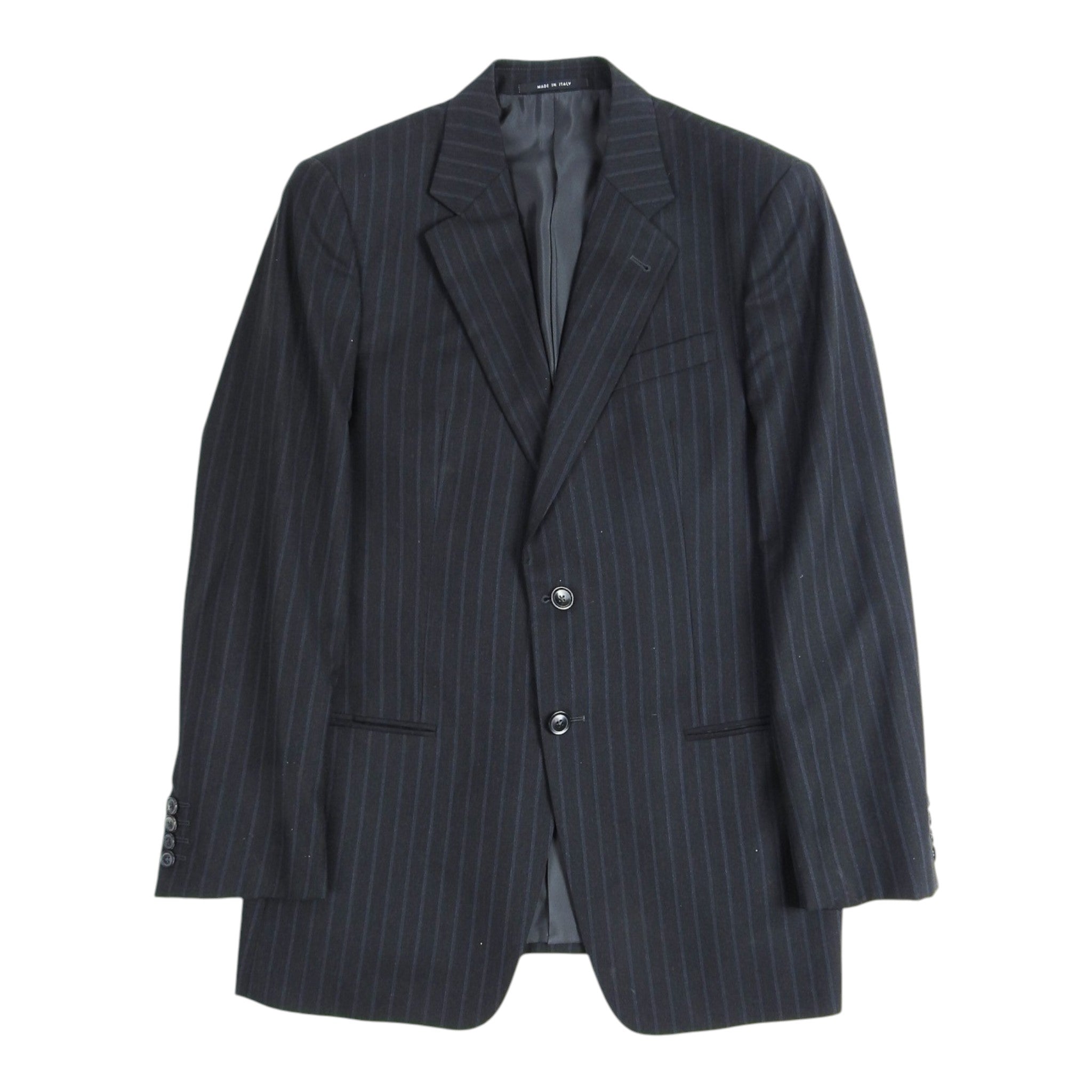 Armani Collezioni Striped 2 Piece Suit Size 40