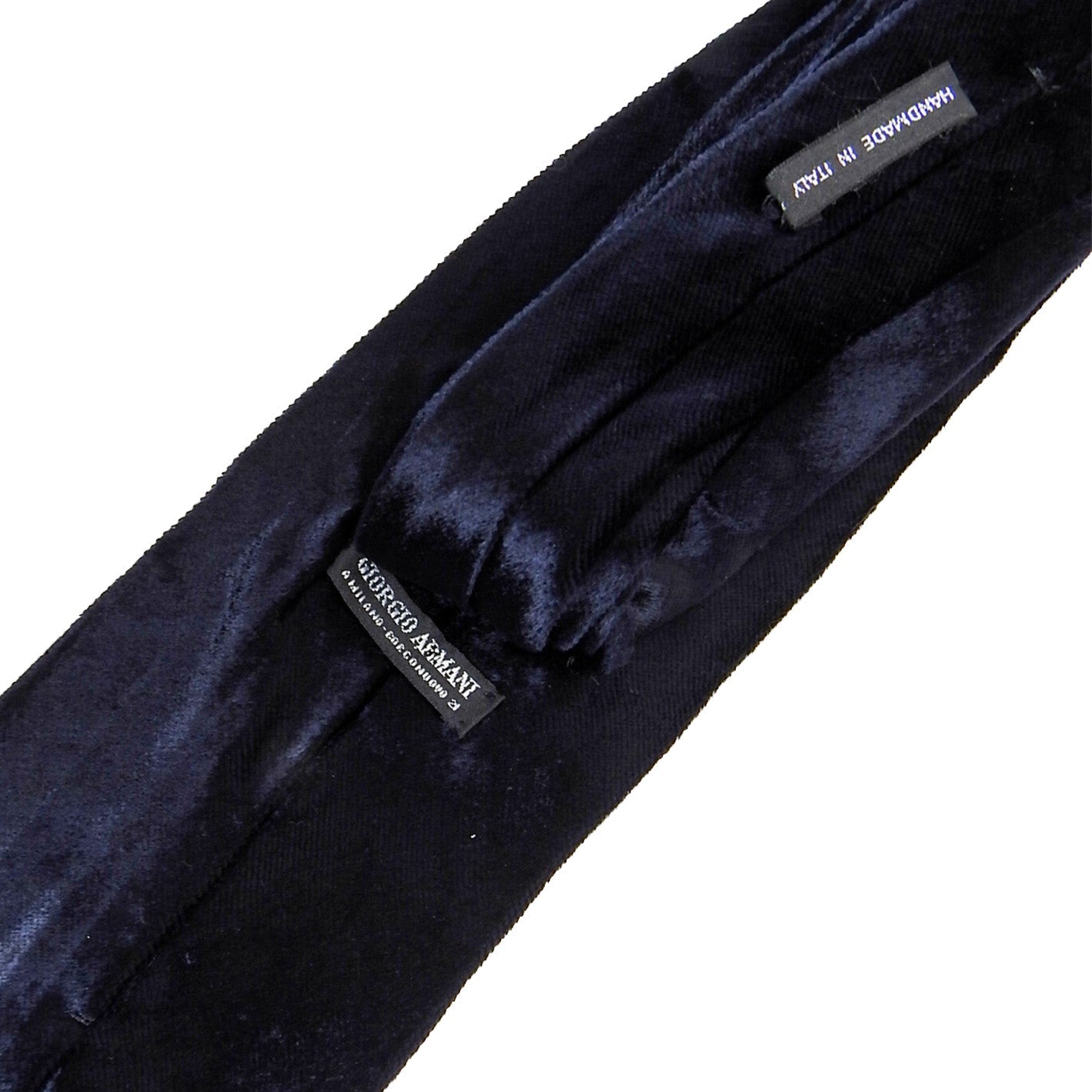 Giorgio Armani Blue Velvet Tie