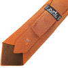 Hermes Orange Silk Tie