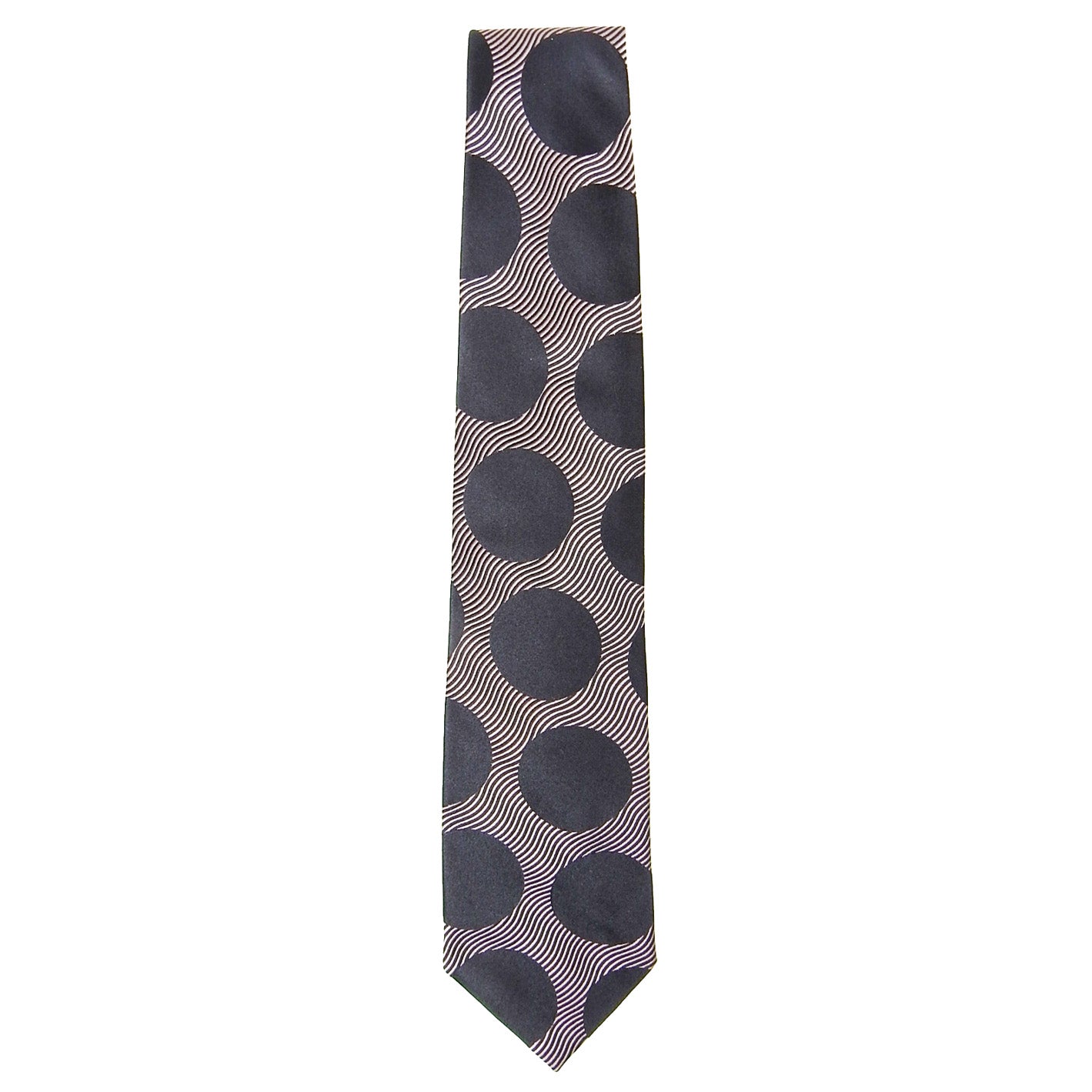 Gucci Large Circle Pattern Tie