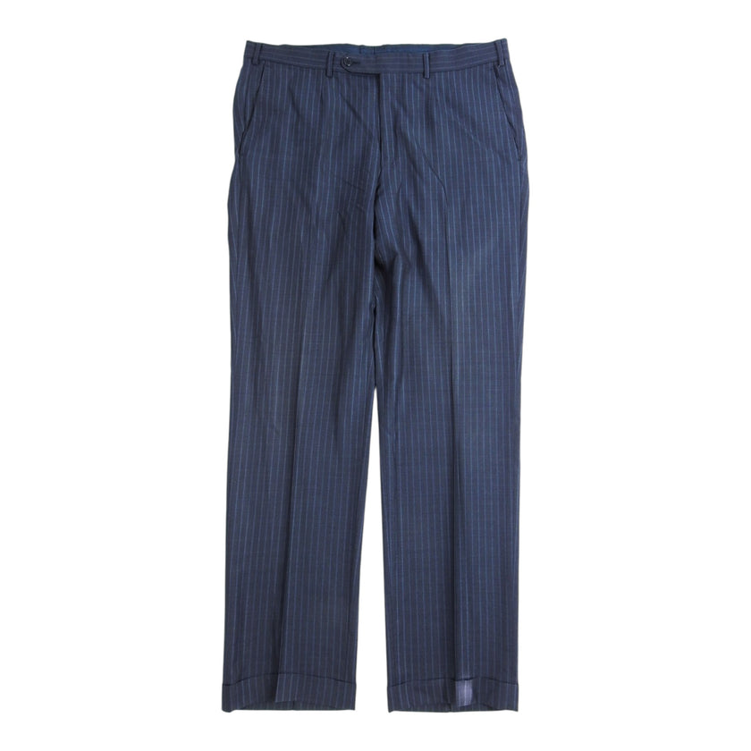 Ermenegildo Zegna Striped 2 Piece Suit Size 50