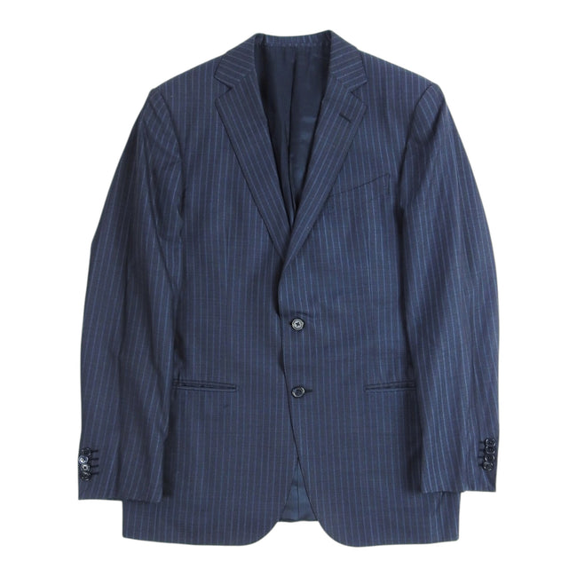 Ermenegildo Zegna Striped 2 Piece Suit Size 50