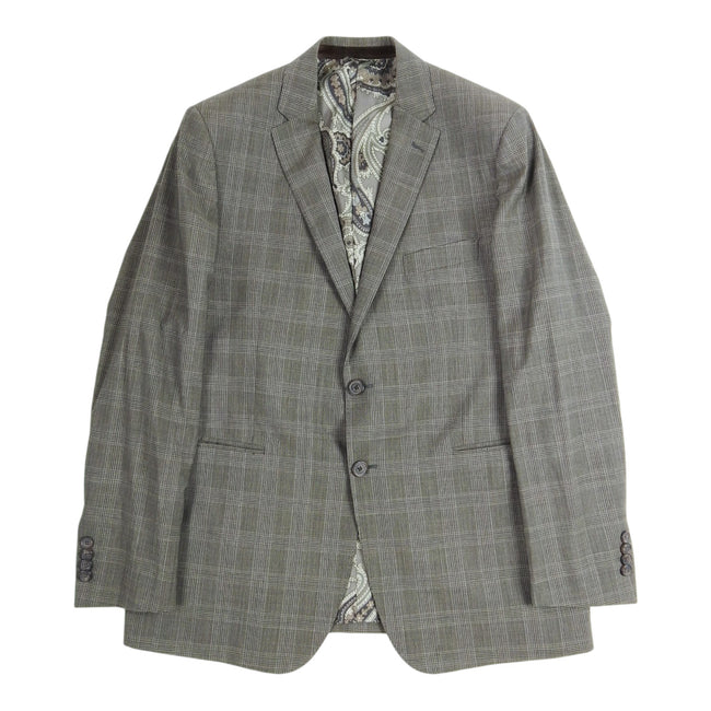 Etro Check 2 Piece Suit Size 56