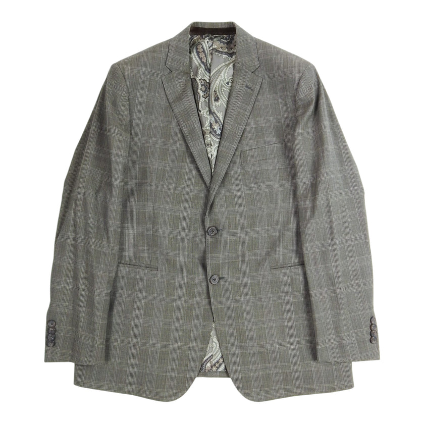 Etro Check 2 Piece Suit Size 56