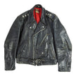 Windward 1950s Horsehide Biker Jacket Size Unmarked