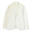 Altea White Knit Jacket Size 50