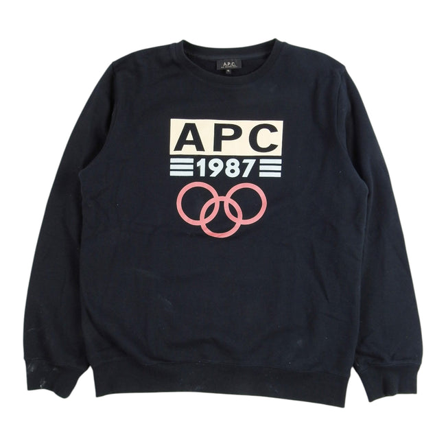A.P.C. Olympics Sweatshirt Size XL