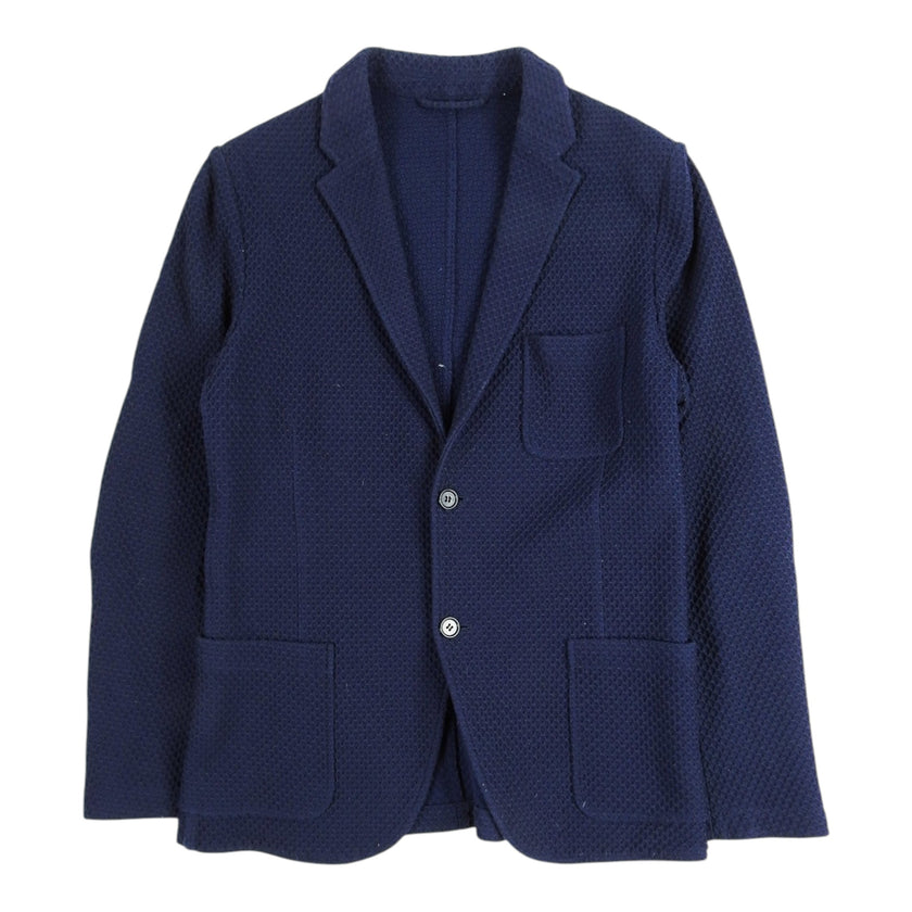 Altea Navy Knit Jacket Size 48