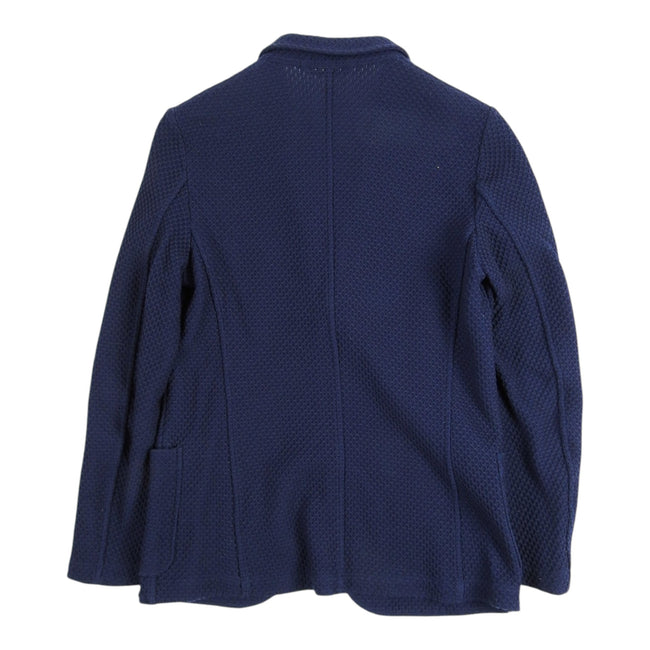 Altea Navy Knit Jacket Size 48