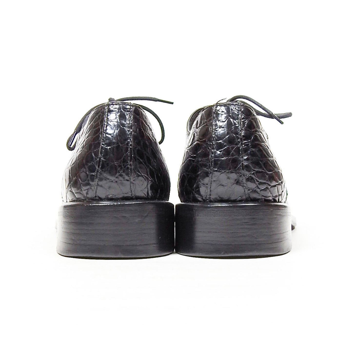 Gucci Square Toe Croc Shoes Size 10.5