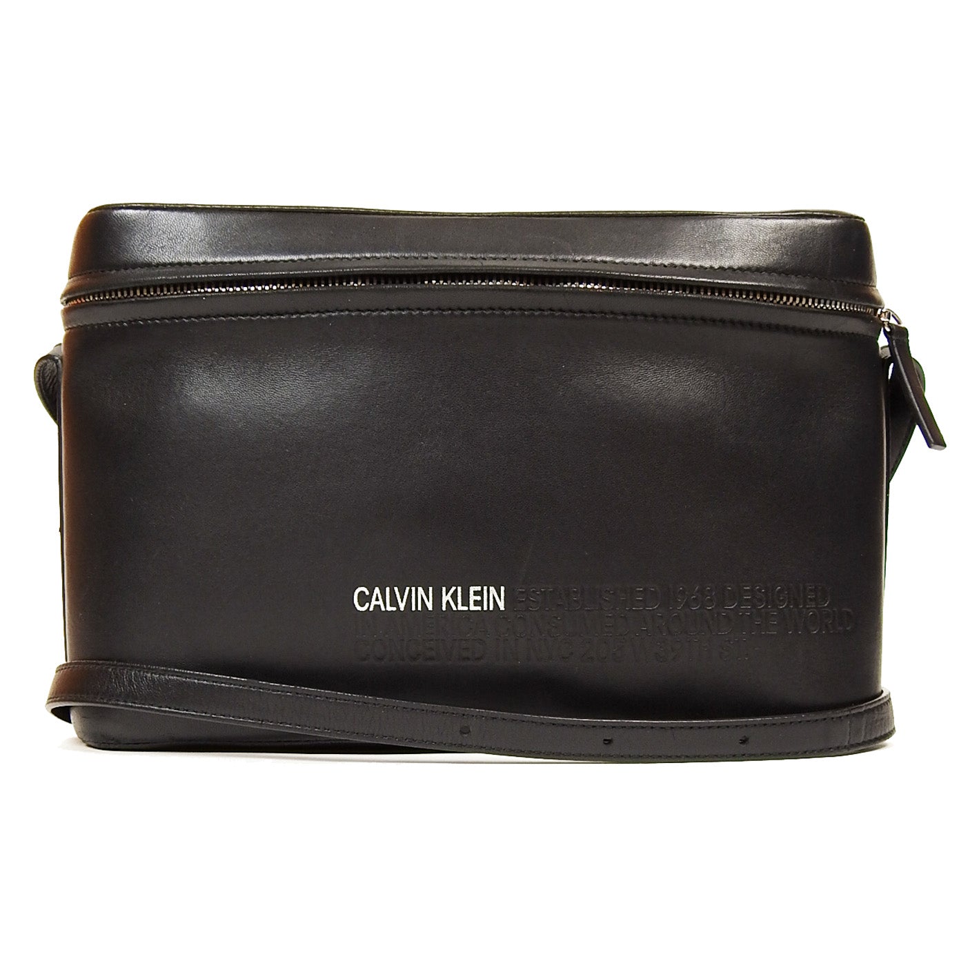 CK205W39NYC Leather Cross Body Bag