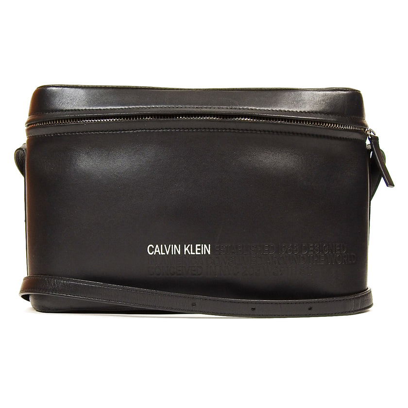 CK205W39NYC Leather Cross Body Bag