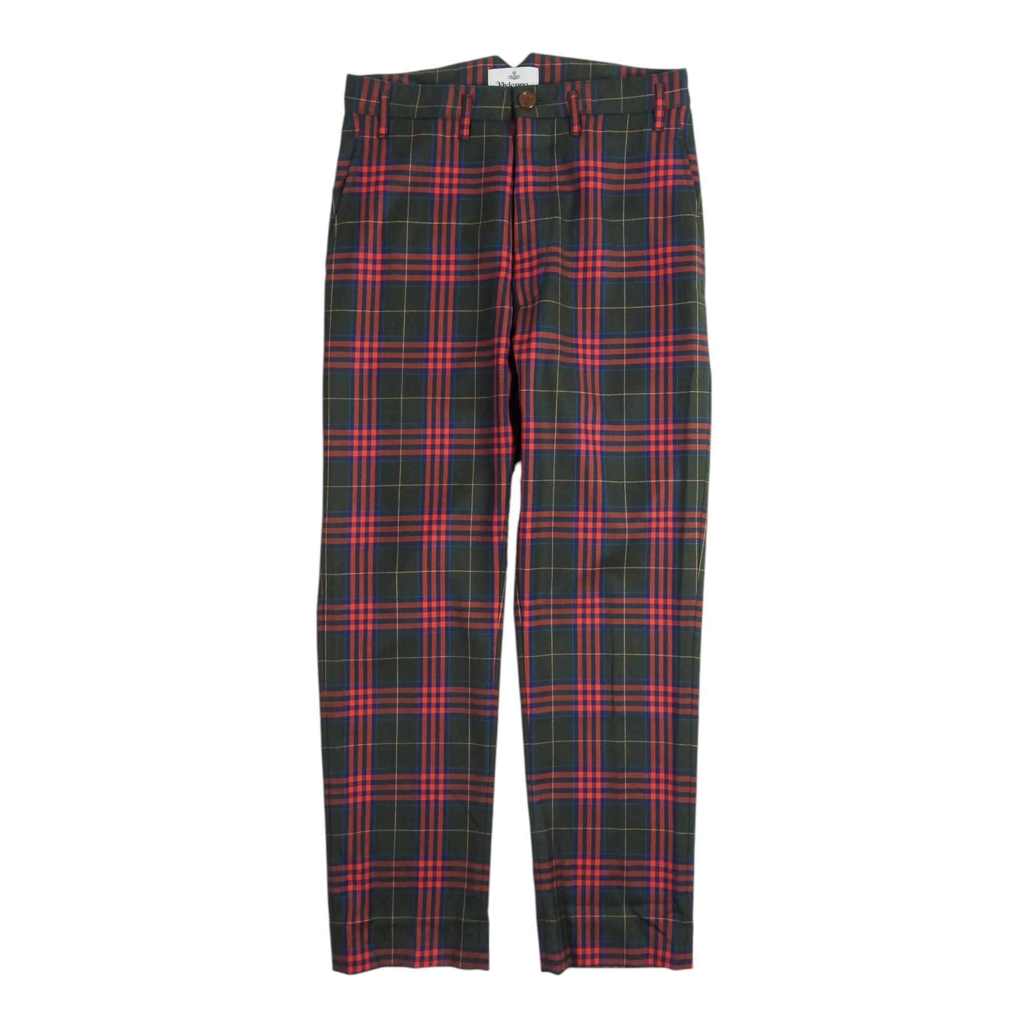 Vivienne Westwood Tartan Trousers Size 48