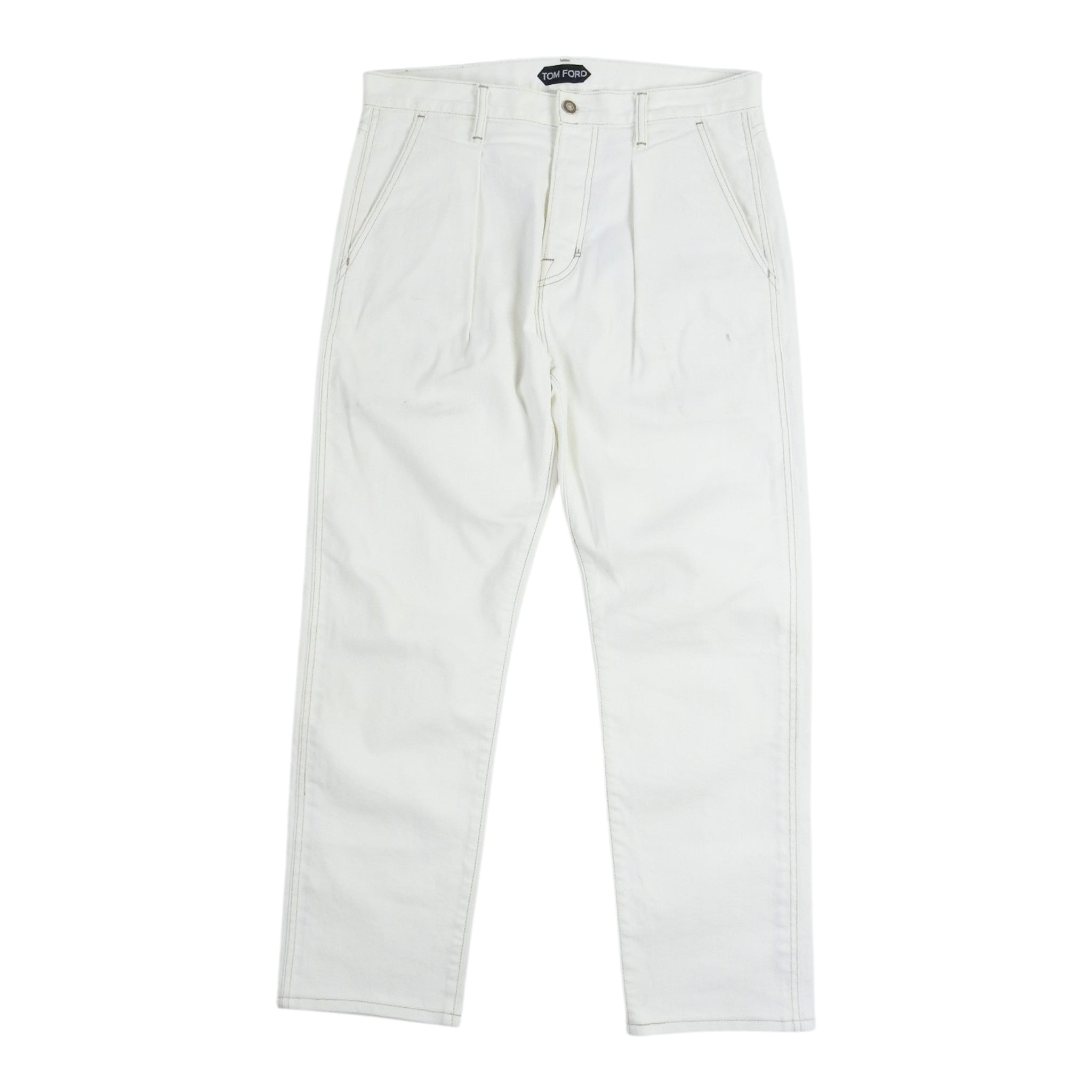 Tom Ford Pleated Denim Size 32