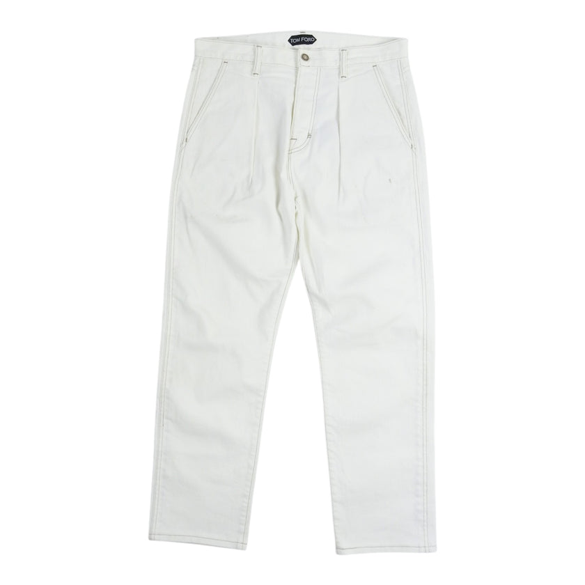 Tom Ford Pleated Denim Size 32