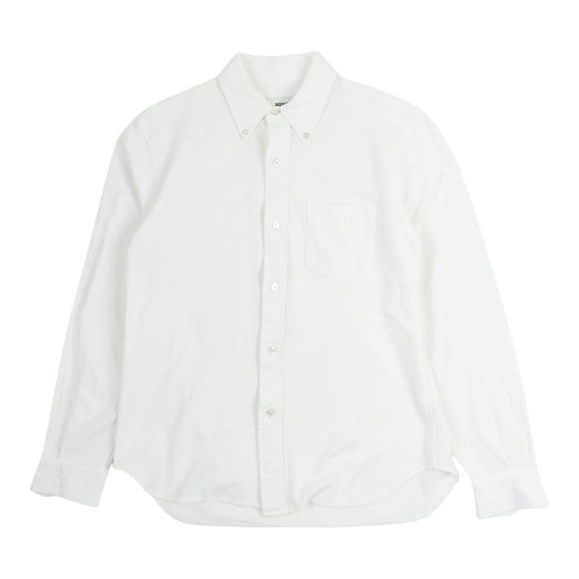 Buck Mason White Oxford Shirt Size Small