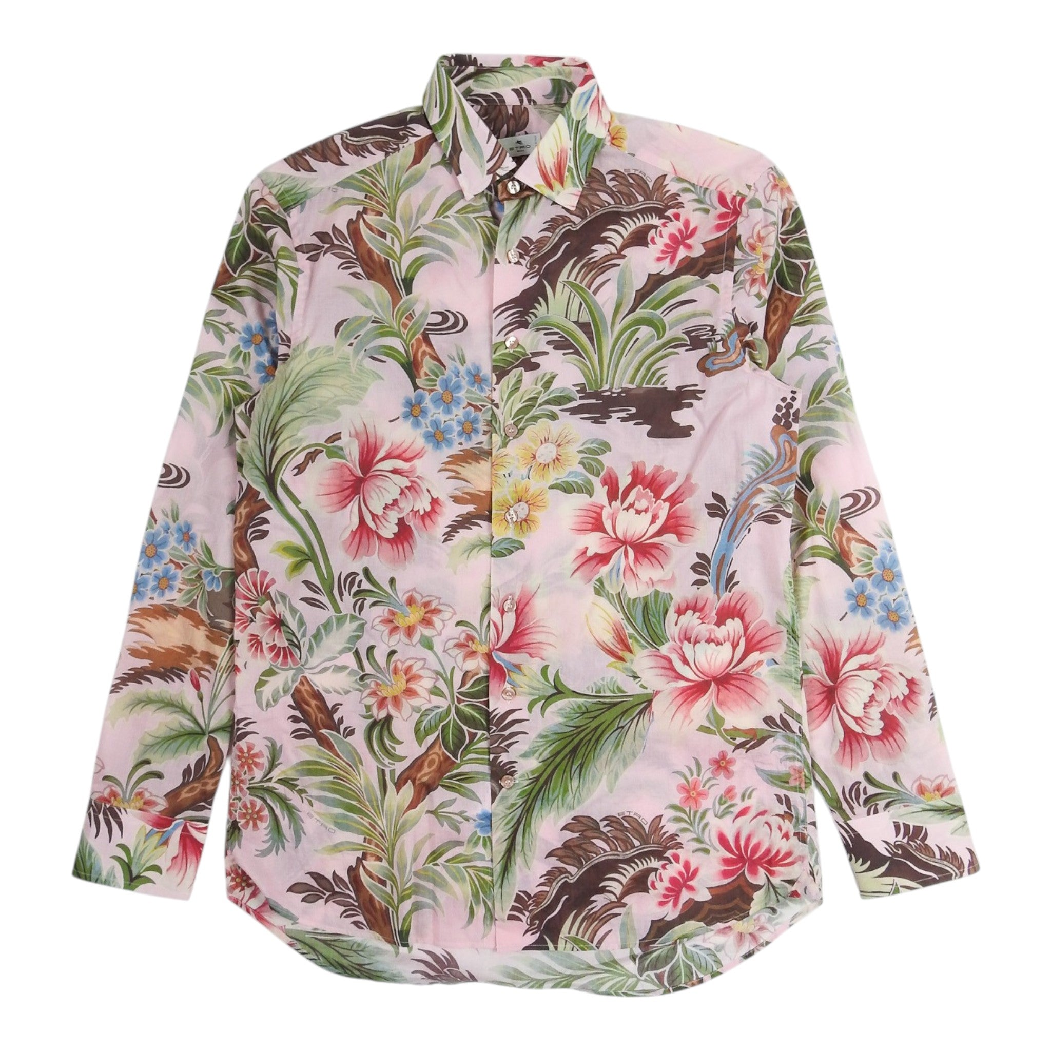 Etro Floral LS Shirt Size 40